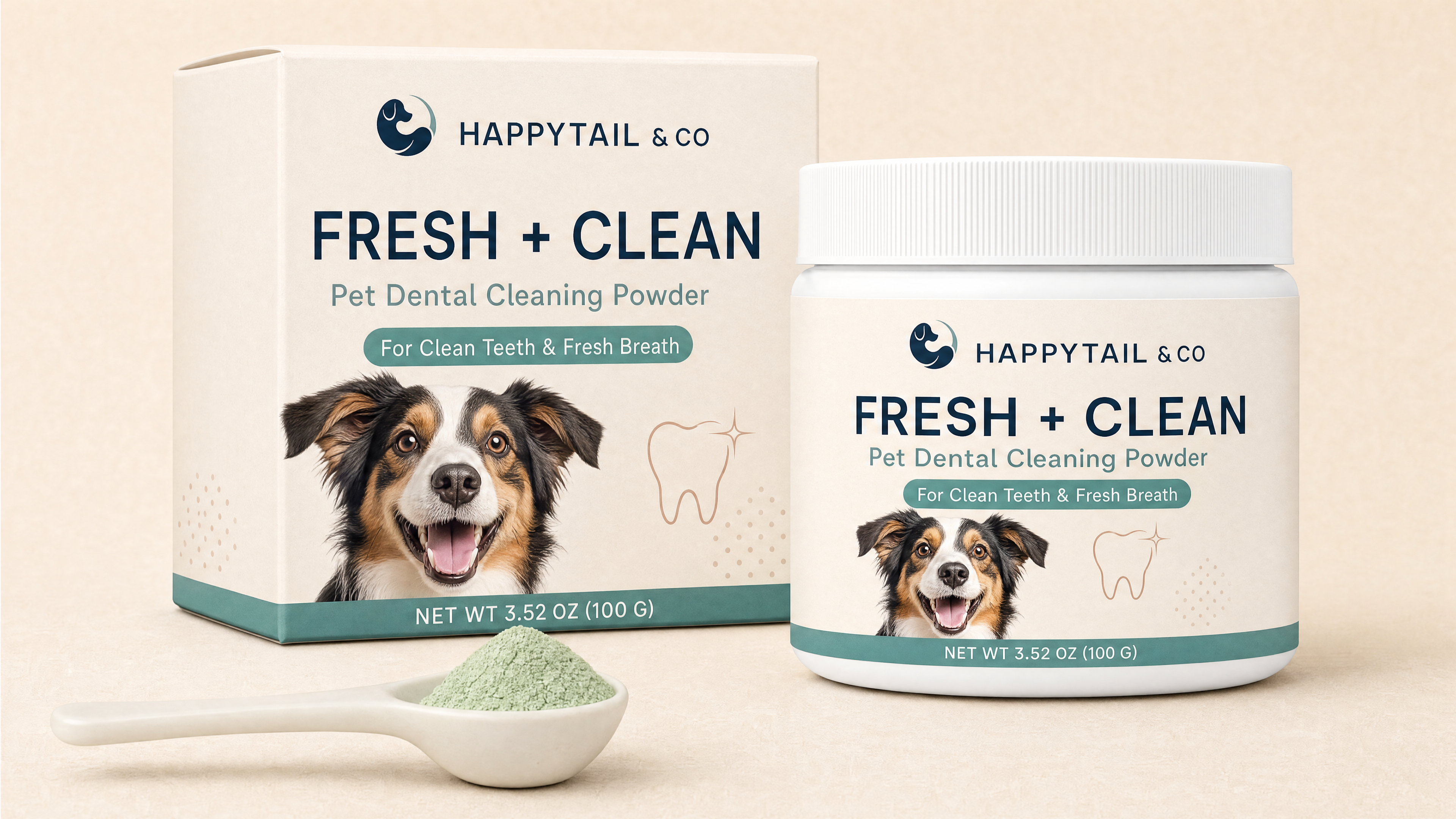HappyTail & Co. Dental Powder