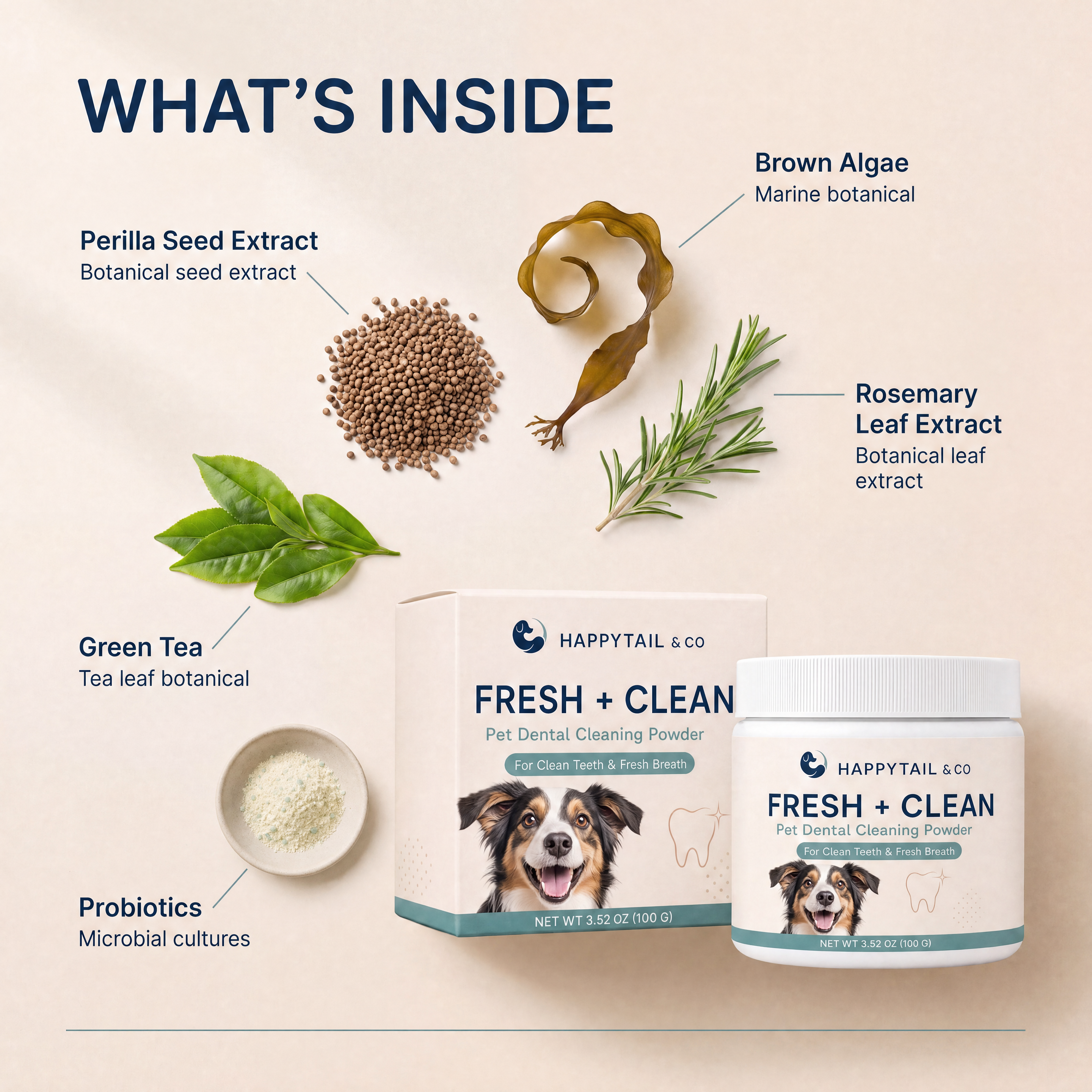 HappyTail & Co. Dental Powder